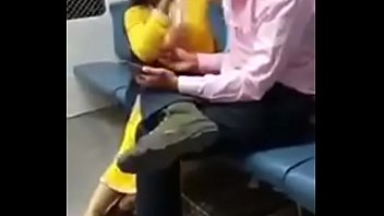 indian couple in train hidden cam