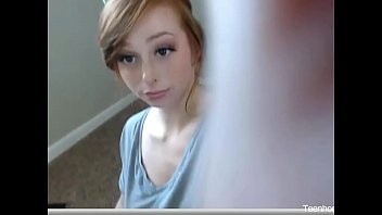 Sexy Teen Redhead Masturbating for the Webcam Tenhorncams.eu