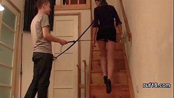 First Bondage Fuck with teen