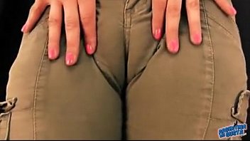 Big Ass Bruette Milf! Tight Pants Exposing Cameltoe from godatemilfs.com